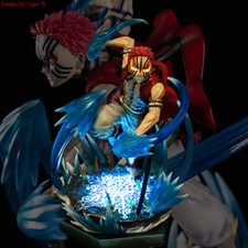 Demon Slayer Akaza Anime Figure LED Statue PVC Model Toys Collectible Gift 26cm