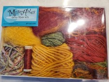 Museables Artsy Fiber Kit Wrap Create Wearable Art Hand Dyed Fibers
