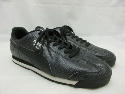 all black puma roma