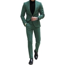 Custom Made Mens Fashion Suits Green Suit Men Green Suits For Men Green Blazer