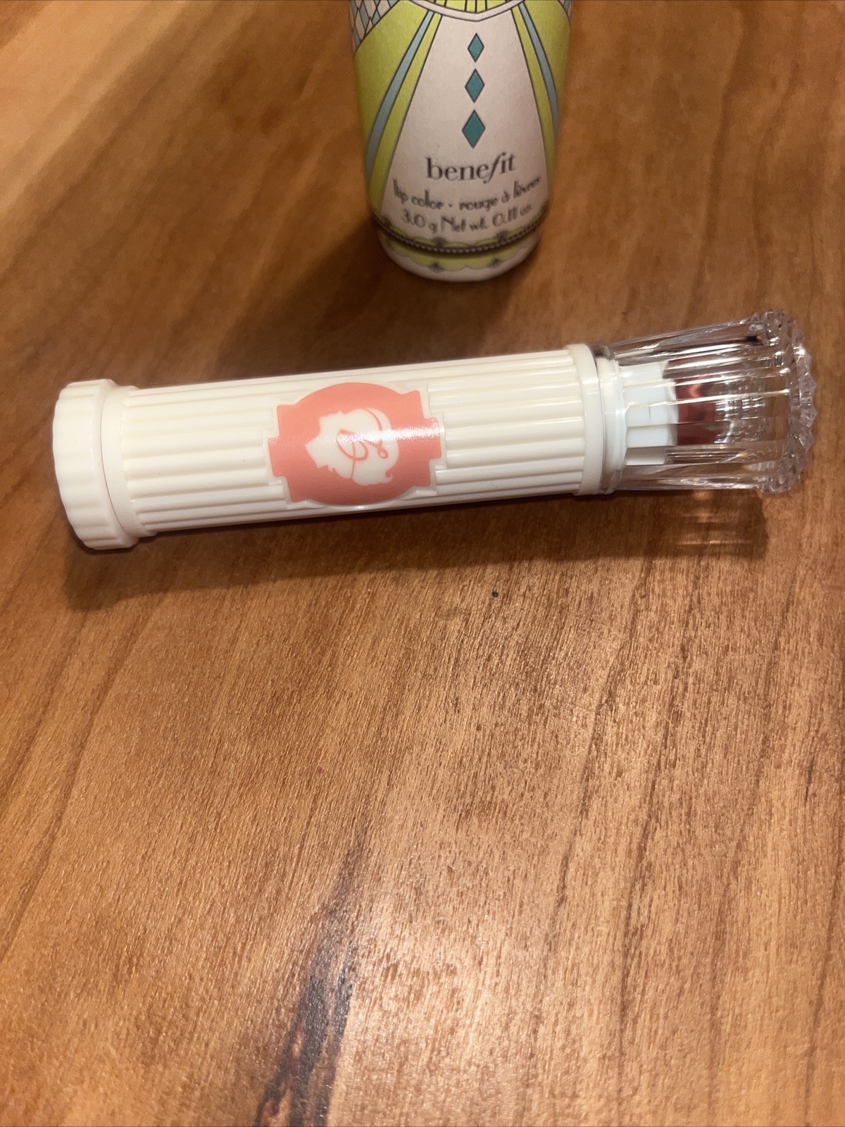 Benefit Cosmetics Hydra-Smooth Lip Color lipstick~ Lip Service ~ pink peach