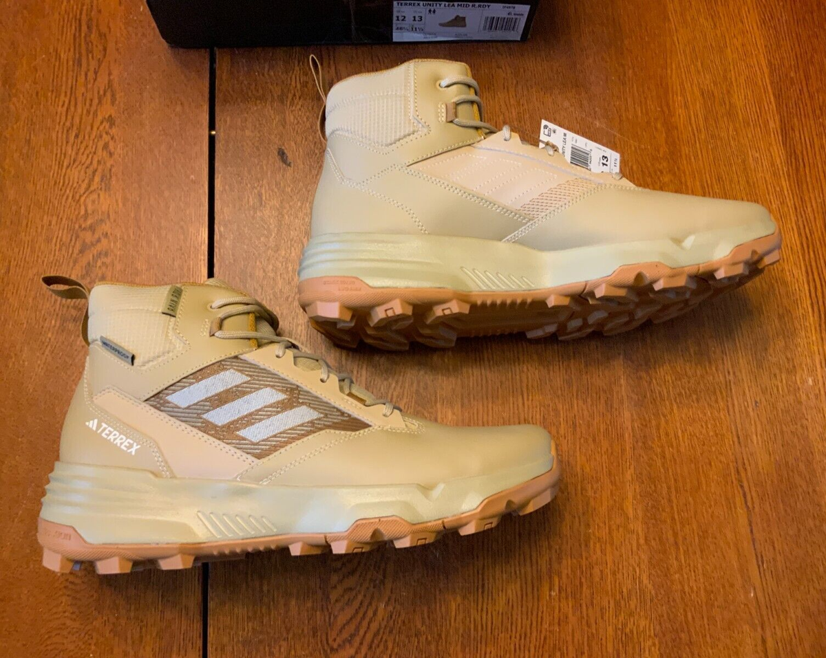 Adidas Terrex Unity Leather Mid RAIN.RDY Hiking Shoe, Style 