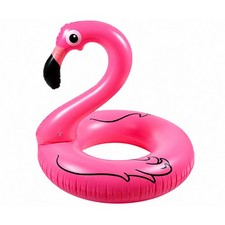 Flamingo Schwimmring Kinder 90 cm Aufblasbarer Pool Ring f&uuml;r Sommer und Urlaub