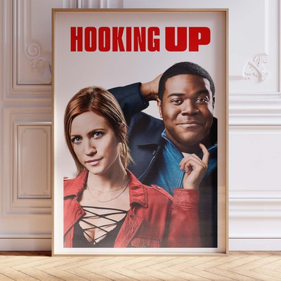#ad #ad Hooking Up Movie Poster Wall Art Print Decor Cinematic Modern $79.99