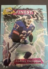 1995 Topps Finest - Rodney Hampton #195
