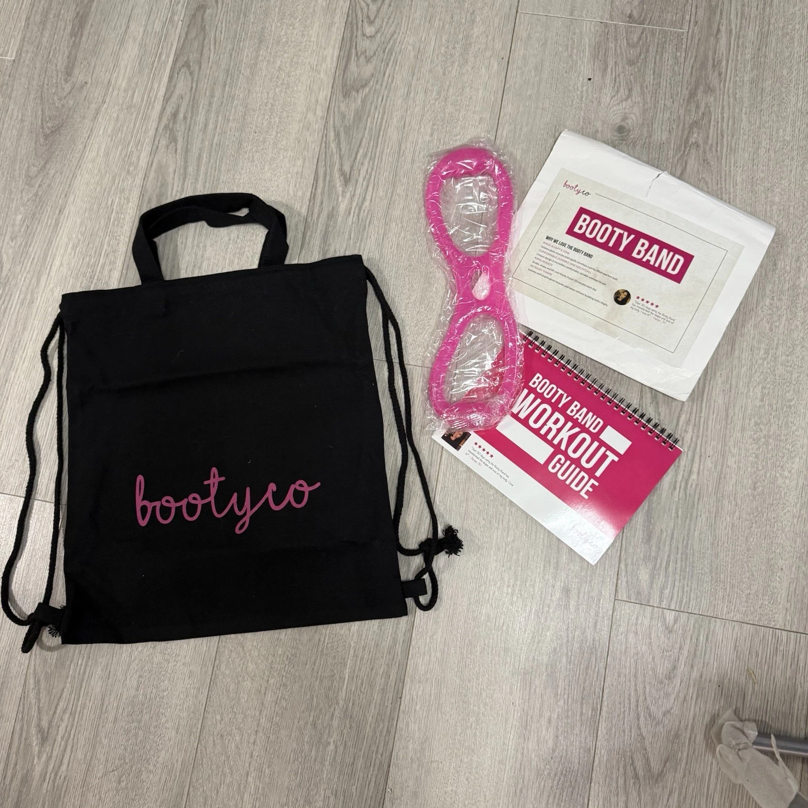 BootyCo Booty Band Program Book Pink Booty Band Black Bag
Opens in a new window or tab
