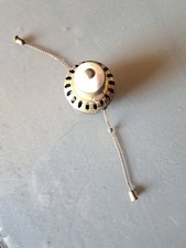 Antique Wirt Co DIM-A-LITE Mosiądz Porcelanowe gniazdo światła Ściemniacz Zmienny adapter