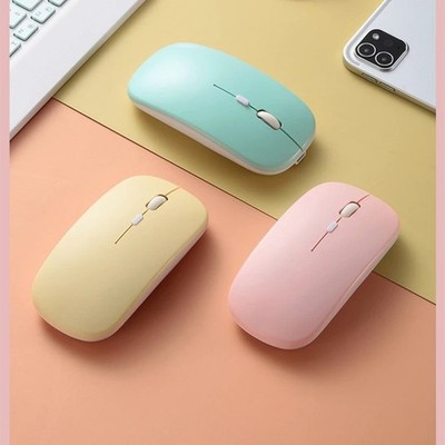 Rechargeable Wireless Bluetooth Mouse | Dual Mode 2.4G & USB for iPad Pro/Air, A
