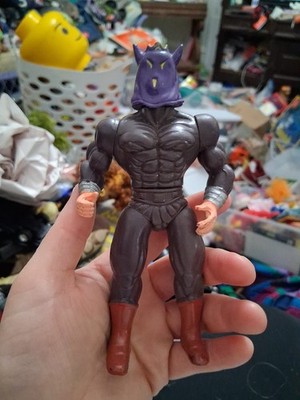 NINJAS COMMANDOS Purple Hooded Warrior KO Loose Vintage Action Figure