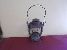 VTG DEITZ VESTA LANTERN USA R-R TRAIN ~ NO GLOBE ~ NEW YORK~ PARTS RESTORE ~