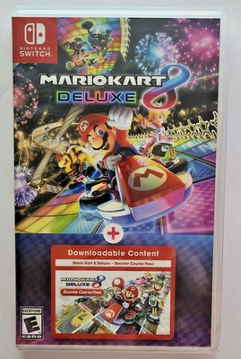 Mario Kart 8 Deluxe + Booster Course Pass Switch New Game Special