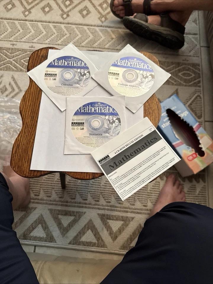 College Pro Mathematics - (PC 2002) FOUR CD'S ONLY!!! - Image 2 of 3