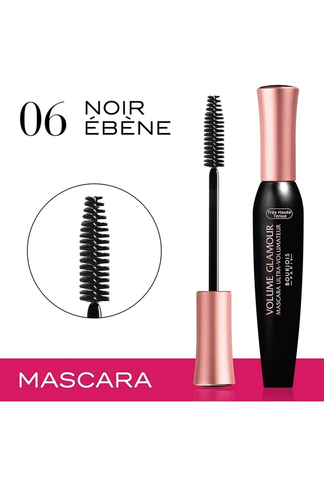 Bourjois Volume Glamour Mascara Ultra Volumateur 12ml Black (Noir Ebene 06) - Image 2 of 4