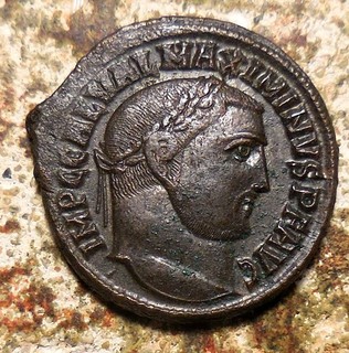 Maximinus II Æ Numero. Antiochia 310 311 d.C. 24 mm 7 09 g IMP C GAL VAL MAXIMINV