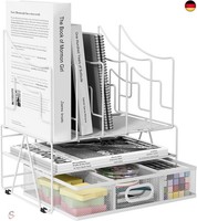 Easypag 6 FäCher A4 Metall BüRo Schreibtisch Organizer Dokumentenhalter A