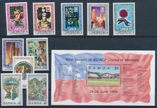 LS88970 Samoa selezione di bei francobolli bel lotto MNH
