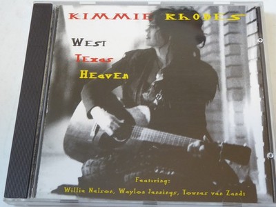 KIMMIE RHODES west texas heaven VG+/VG+ (CD Album, Country, Transatlantic)