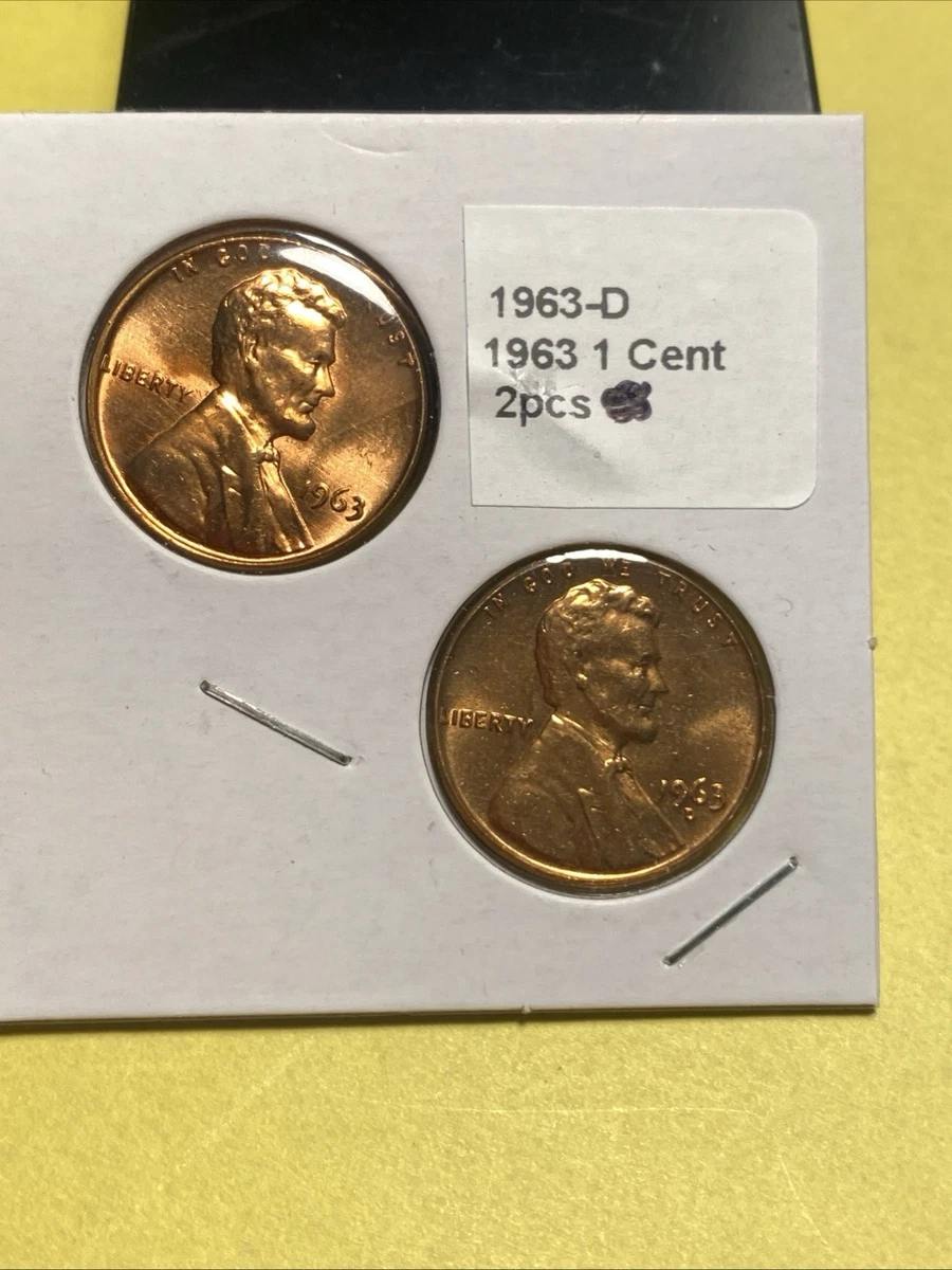 1963 Lincoln Memorial Small Cents (1959-2008) for sale | eBay