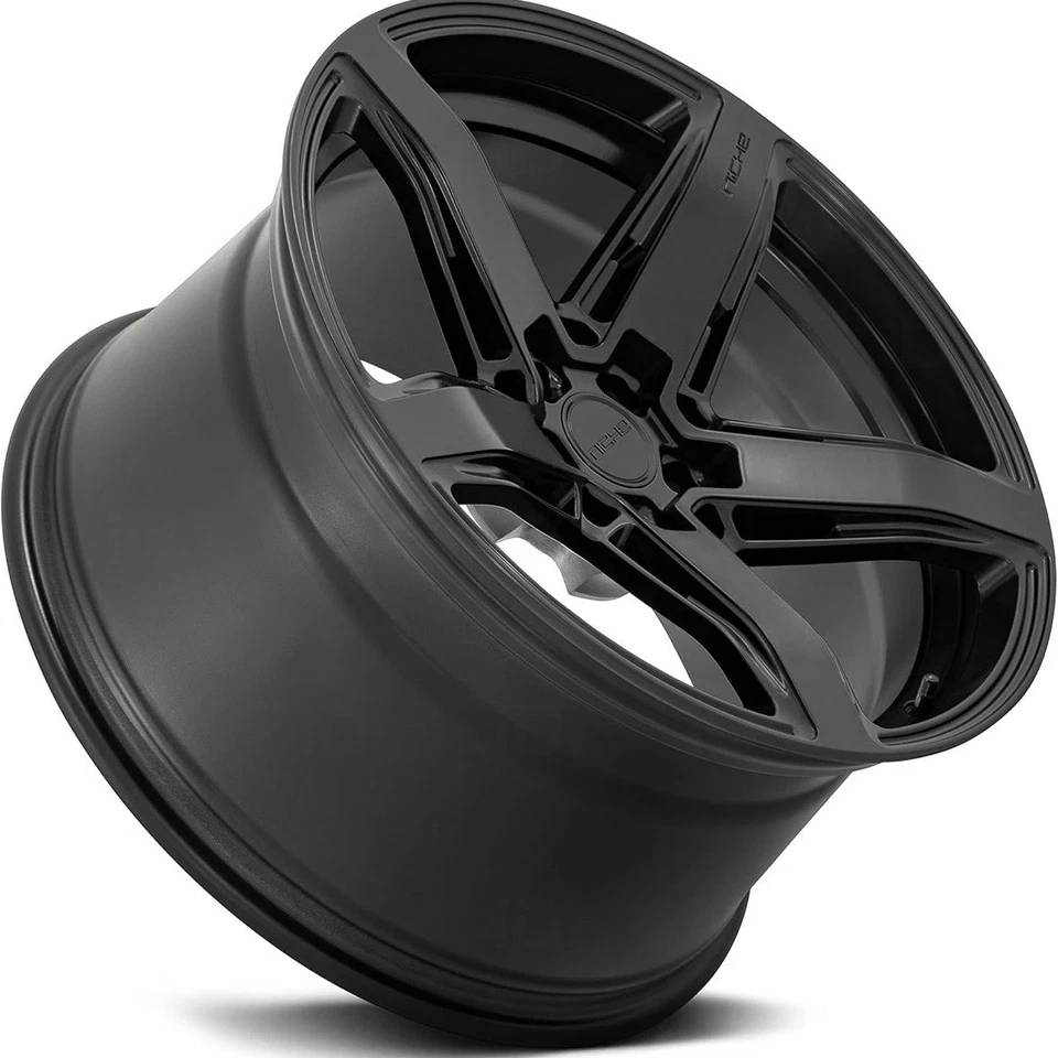 Llanta Niche M269 Teramo 20x11 5x4,5" +45 mm negra mate 20" pulgadas Foto 3 de 4