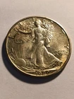1929-D Walking Liberty Half Dollar MS CH+/GEM  - seldom seen strong strike!