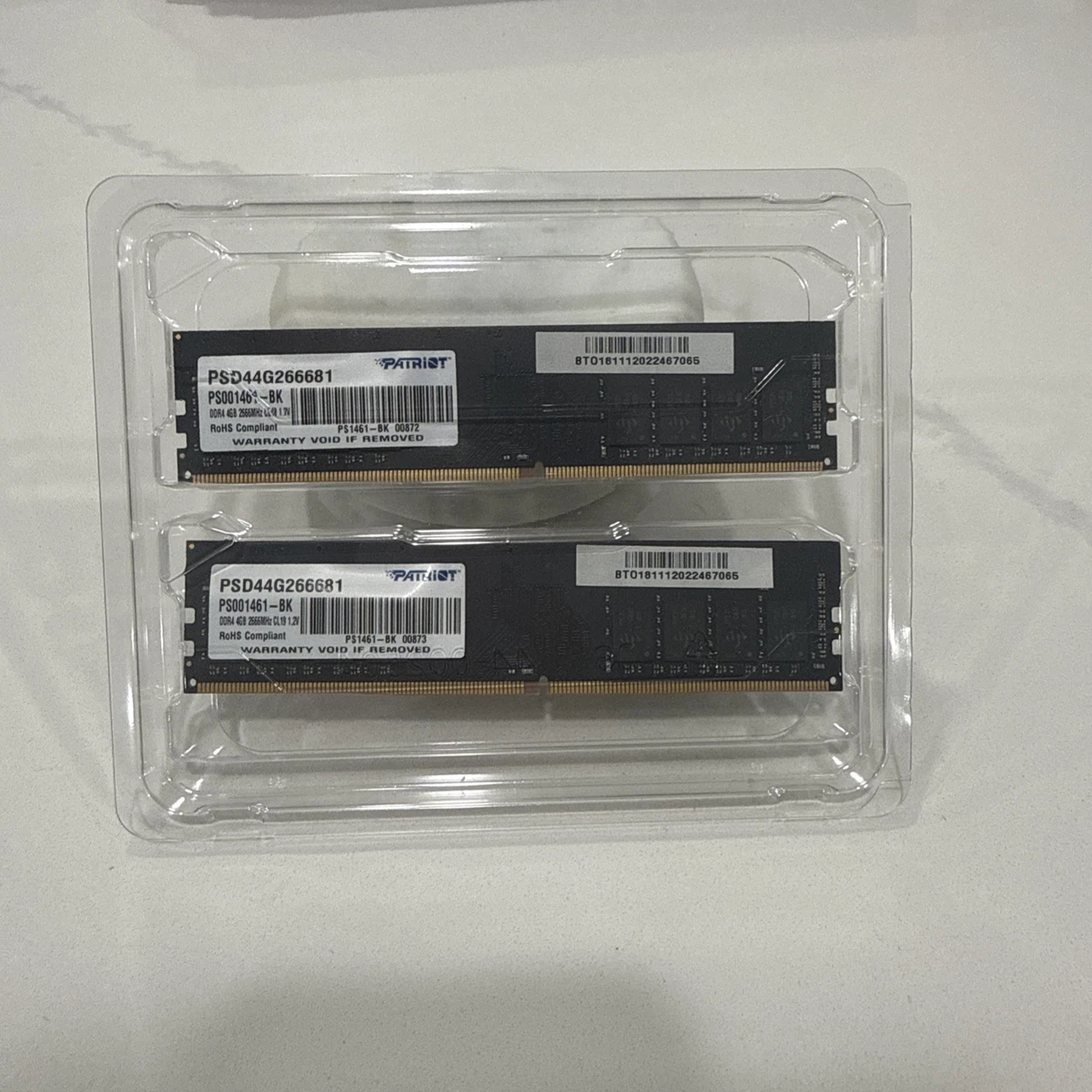 25+ Patriot DDR4 SDRAM Memory (RAM) for sale | Updated Oct 2026