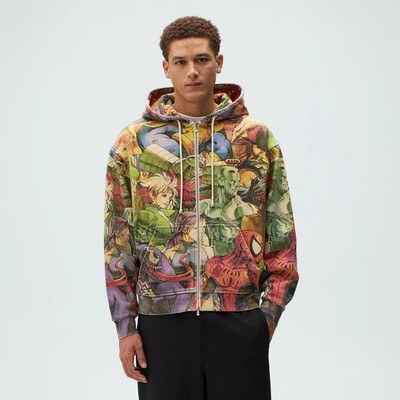 Kith Marvel vs. Capcom New Age of Heroes Nelson Full Zip Hoodie