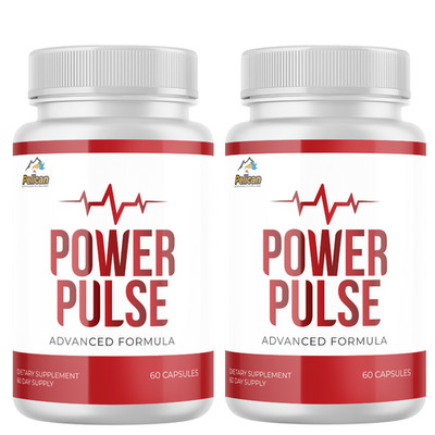 POWER PULSE- Blood Support- 2 Bottles- 120 Capsules