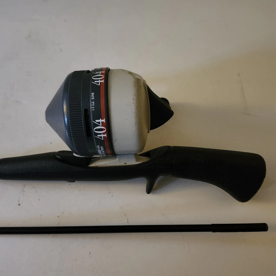 Vintage Zebco M# 4038 Rod+404 Reel Heavy Action Combo works Good Condition  - Image 2 of 4