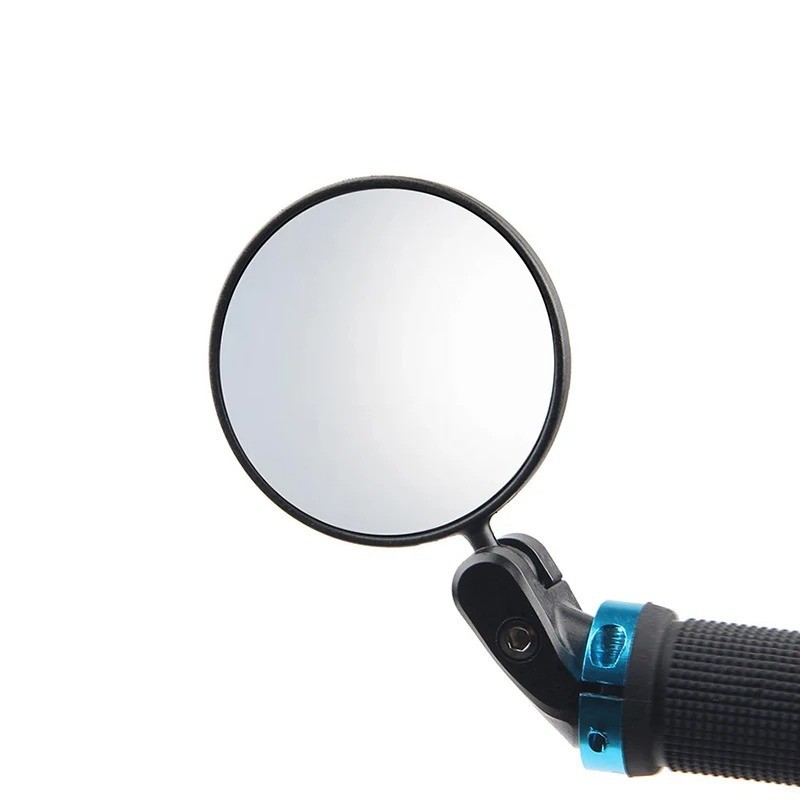 Universal Bicycle Rearview Mirror Adjustable Rotate Wide-Angle Cycling Handlebar