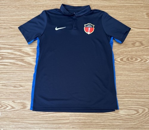 AC Citta di Sorrento 1967 SORRENTO Italian Men’s Futbol Polo Shirt Navy Blue L - Bild 2 von 6