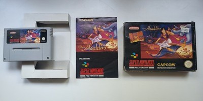 Aladdin Disney SNES PAL 1. Auflage komplett