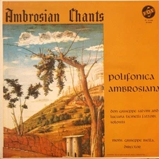Polifonica Ambrosiana, Ambrosian Chants, (LP), NM or M-, 3587364156