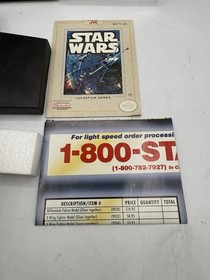 Star Wars NES Nintendo Complete CIB Great Condition w/ RARE POSTER! NICE!
