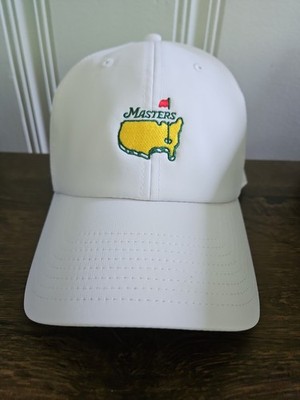 2026 Masters White Logo Hat Dri Fit Hat Official Authentic Strap NWT