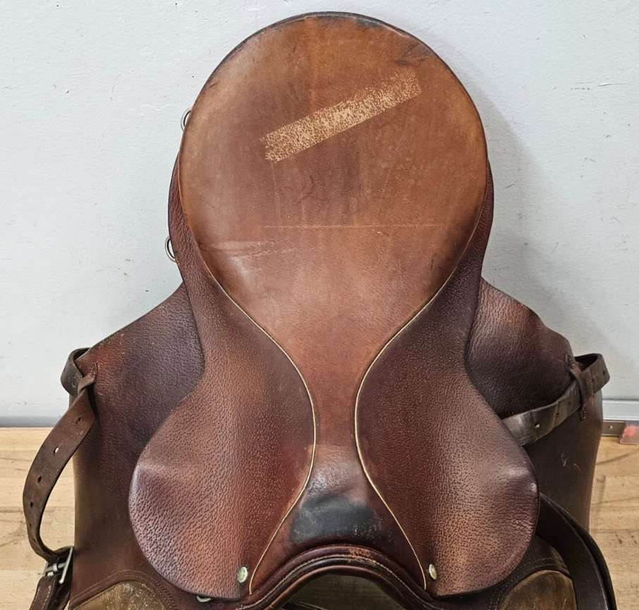 17” Johs. Sillín de Saltar Stubben Krefeld Vintage USADO Foto 2 de 4