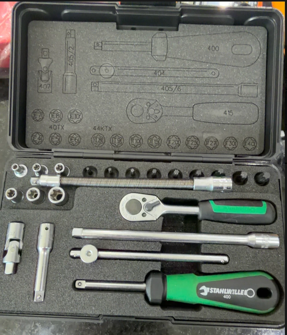 Stahlwille Set 1/4in. Drive Vehicle Sockets and Socket Sets for