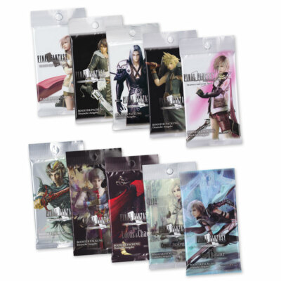 Final Fantasy Editionen Opus 1 - 15 TCG Karten deutsch Booster Packs aussuchen