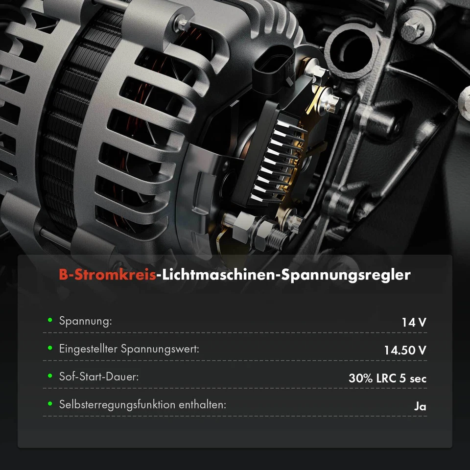 Regolatore Di Alternatore Per Citroën C5 I Fiat Peugeot 206 SW Lancia - Immagine 3 di 4