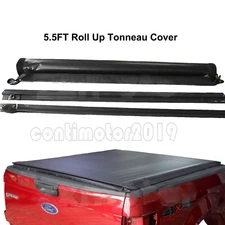 Tonneau Cover Roll Up Soft For Ford F-150 2009-2024 Short Truck Bed 5.5FT 