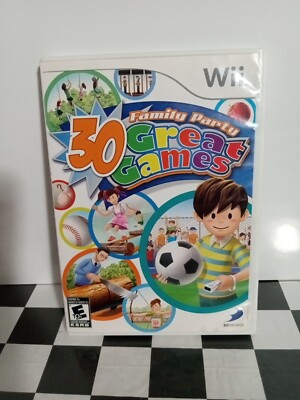 Family Party: 30 Great Games - Nintendo Wii Game 879278340060| eBay