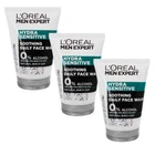 3 x LOreal Men Expert Hydra Sensitive Soothing Face Wash For Men 100ml - FREE PO