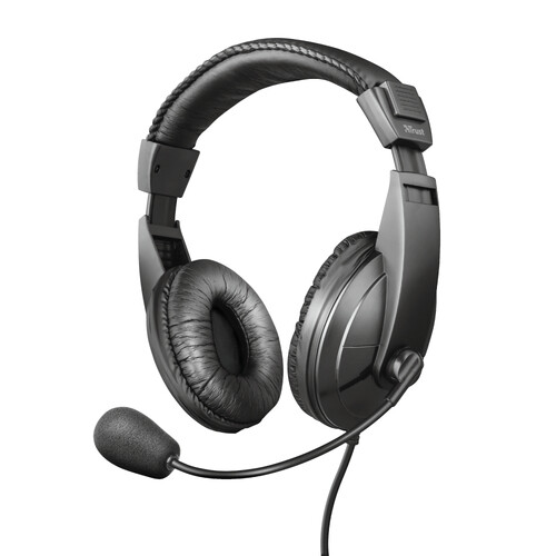 Cuffie Trust 21661 con Microfono: Ideali per Chiamate e Musica PC