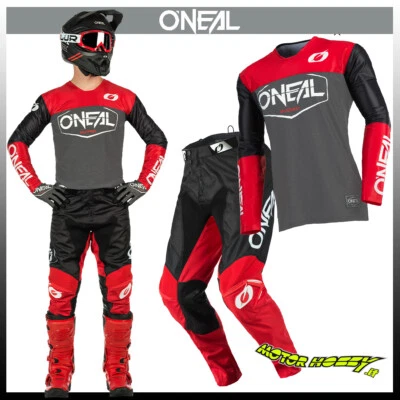 COMPLETO CROSS ENDURO O'NEAL MAYHEM LITE HEXX ROJO TALLA 32 - M - Imagen 1 de 2
