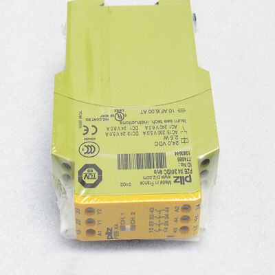 PILZ PZE X4 24VDC 4n/o 774585 Safety Relay New