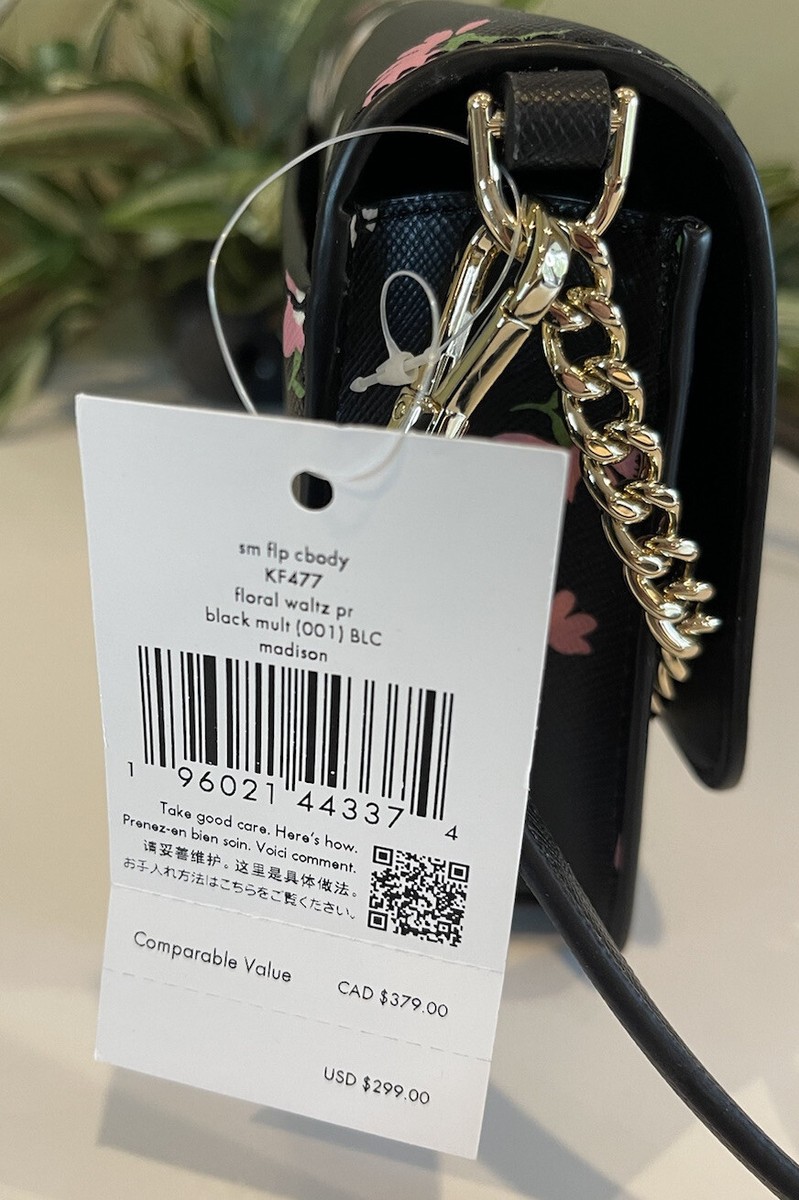 KATE SPADE MADISON SMALL FLAP CROSSBODY CHAIN SHOULDER BAG