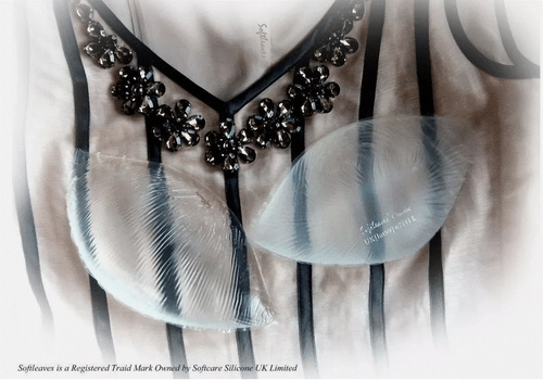 Softleaves Light weight Silicone Breast Enhancers Bushup prosthesis bra incerts - Picture 10 of 10