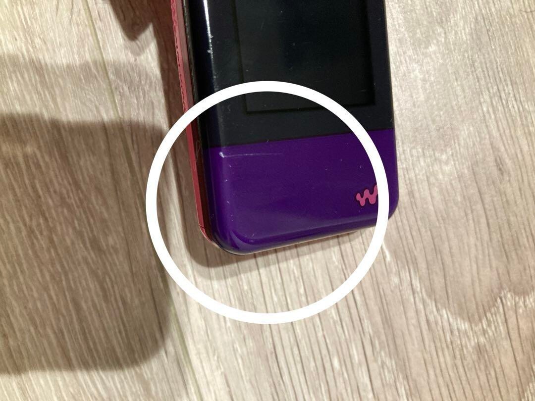 Sony Ericsson Xmini Walkman Phone au Flip Purple Pink Japan Junk