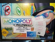 TARJETAS DE COFRE COMUNITARIO MONOPOLY FOR MILLENNIALS que elijas 2018