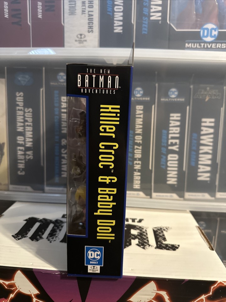 McFarlane DC Animated Killer Croc Baby Doll BTAS Batman Adventures Continue New eBay