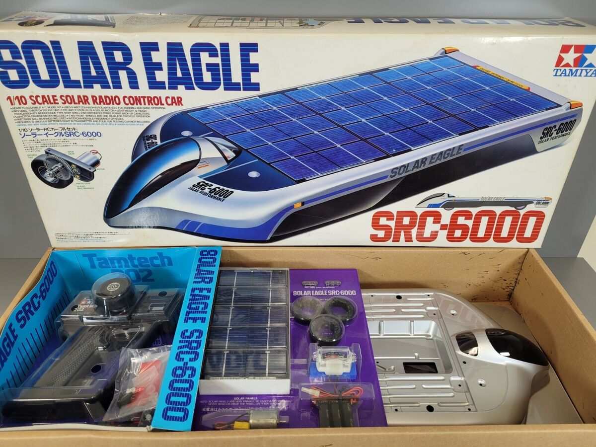 Rare New Tamiya Solar Eagle 1/10 SOLAR Powered RC Car SRC-6000